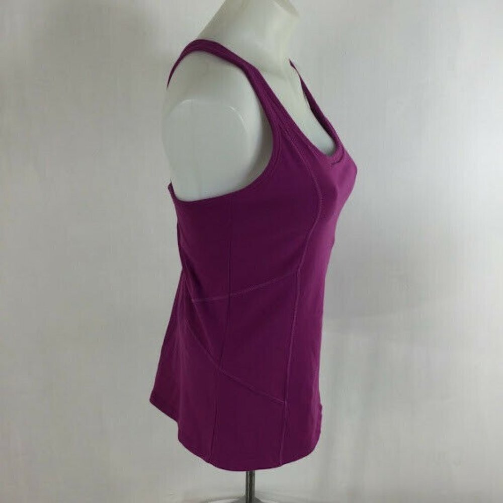 Athleta Intention Strappy Racerback Athletic Tank Purple Size Medium - Picture 4 of 7